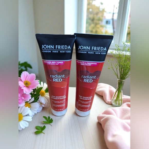 John Frieda Radiant Red Shampoo and Conditioner Set (New) - Picture 1 of 4